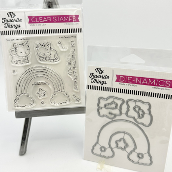 MFT Die-Namics Stanz & Stempel Set - Over the Rainbow